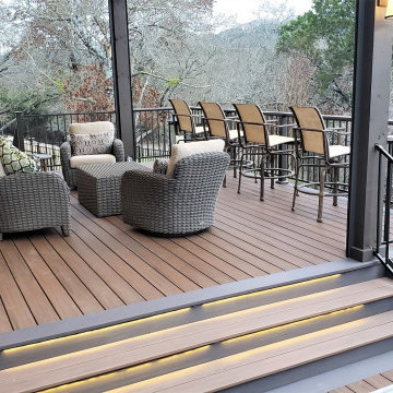 Multi-Level Deck in Leander, TX