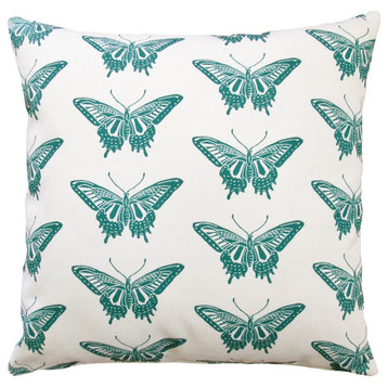Swallowtail Butterfly 16"x16" Pillow