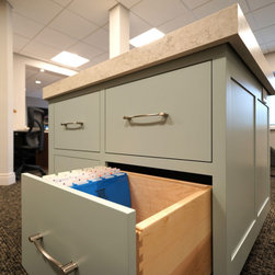 Newmanstown, PA - Transitional - Reception Area Cabinets - Desks And Hutches