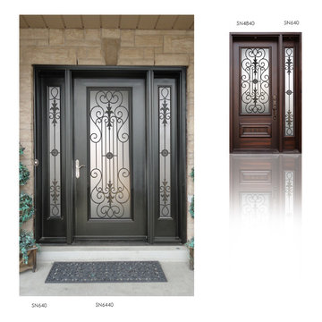 IRON DOOR INSERTS AND GRILLS