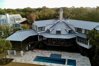 Inspiration for an exterior home remodel in Charleston