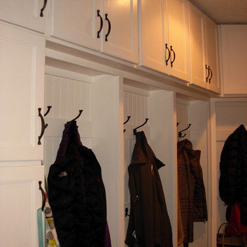 Mudroom and drop off area