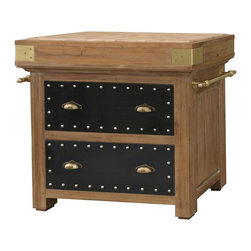 Belmont Kitchen Island 38" - Kitchen Islands And Kitchen Carts