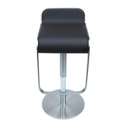 Anthony Swivel Hydraulic Stool | Brown - Kids Step Stools And Stools