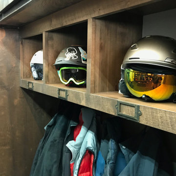 Family Ski Garage
