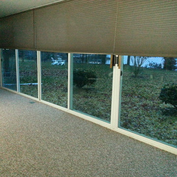Honeycomb shades by Delmarva Blinds