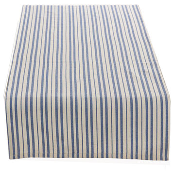 Cotton Dauphine Collection Striped Design Table Runner, Style 1