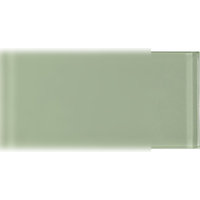 3"x6" Green Celery Peel & Stick Glass Subway Tile Kitchen Bathroom Backsplash, S