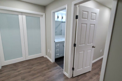 Minimalist home design photo in Edmonton