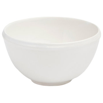 Ariana White Cereal/Ice Cream Bowls, Set of 4