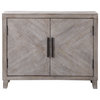 Adalind White Washed Accent Cabinet