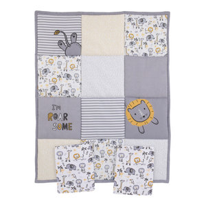 elephant mini crib bedding
