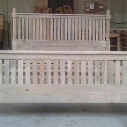 Solid wooden bed.. - Products