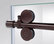 DreamLine Enigma-XO 44-48x76 Sliding Shower Door, Oil Rubbed Bronze
