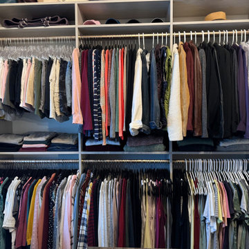 Primary Closet Organization