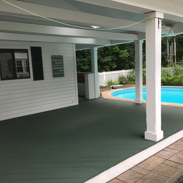 Pittsford Deck stain