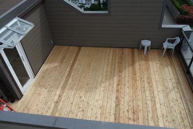 This is an example of a deck in Vancouver.