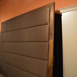 Custom Platform Bed w/ Headboard - Platform Beds