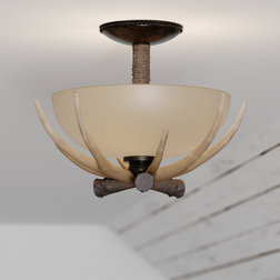 Rustic Flush-mount Ceiling Lighting by Vaxcel