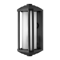 Hinkley - Hinkley Castelle 1-Light Black Outdoor Wall Light - Outdoor Wall Lights And Sconces