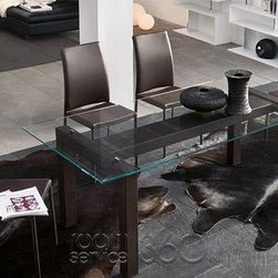 Malcolm Contemporary Dining Set by Tonin Casa #16625 - Dining Sets