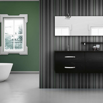 Modern Italian Bathroom Vanities by GB Group