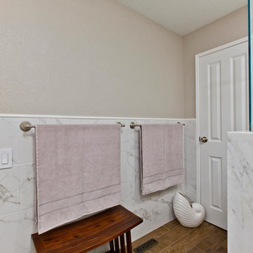 Elegant Master Bathroom Suite in Point Loma