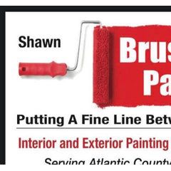 Brush strokes painting