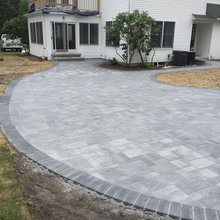 Driveway and Front yard Landscaping