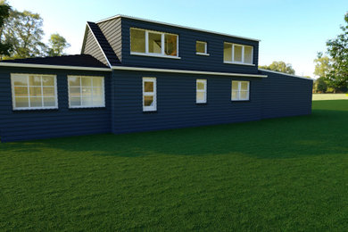 3D render of dormer addition to exisitng roof