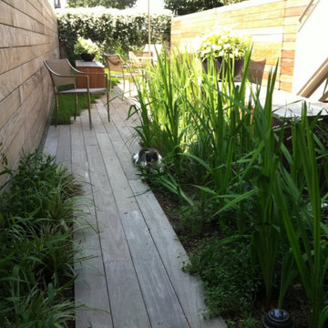 Narrow Townhouse Garden