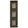 Barstow Reclaimed Rustic Barn Wood Vertical Collage Frame, 4"x6"