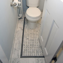 Upstairs half bath