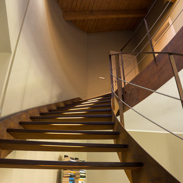 SCALA A GIORNO CON ILLUMINAZIONE PEDATE