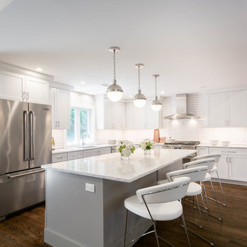 Dean Estates | Cranston, RI - Kitchen | Dining | Living Remodel
