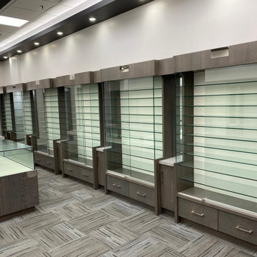 Design, Manufacturing and installation of Optical shop