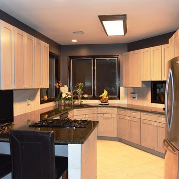 Forevermark Nova Light Grey Shaker Kitchen