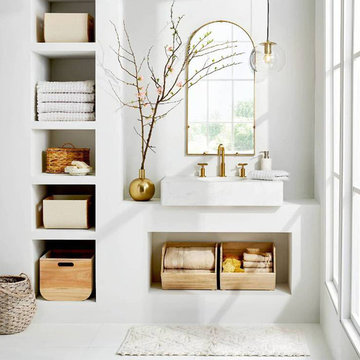 The Neutral Modern Bathroom Organization Collection - Project 62