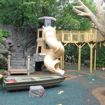 Elevated Tree house and Lighthouse Playground