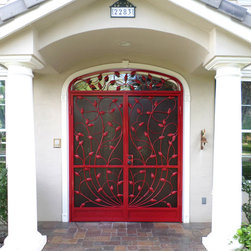 Crescente - Security French Doors with topper - Front Doors