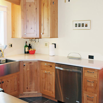 Rustic Knotty Kitchen