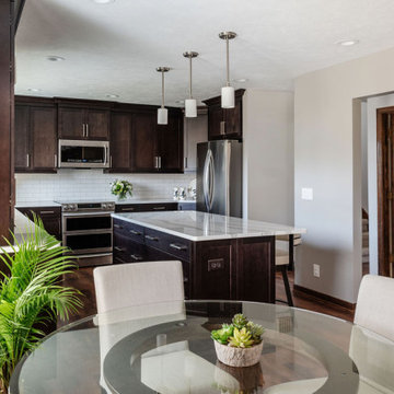 Wycliffe Contemporary Transitional Kitchen Remodel