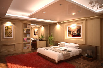 Inspiration for a modern home design remodel in Other