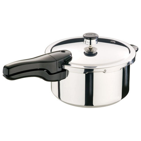 Presto Pressure Cooker, Stainless Steel, 4 Qt.