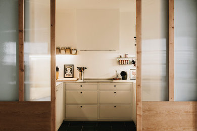 Kitchen - contemporary kitchen idea in Barcelona