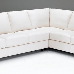 Natuzzi Editions Leather Sectional Sofa B591 - Sectional Sofas