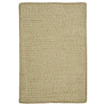 Simple Chenille M601 Sprout Green Kids/Teen Area Rug, Rectangular 2'x12'