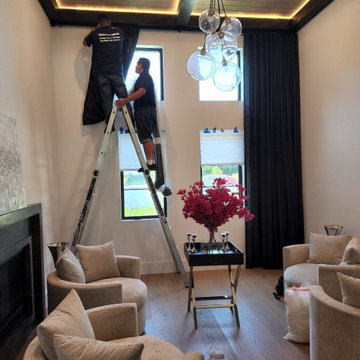 Luxury Living: Elegant Curtains by Master Blinds!