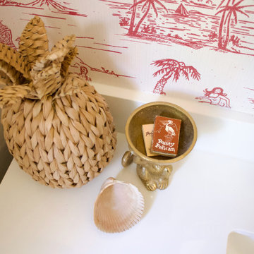 Beach Bungalow Powder Room
