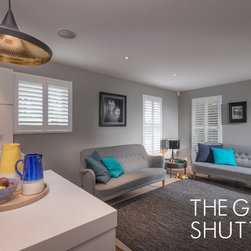 The Chimney House - Contemporary Home - Interior Shutters